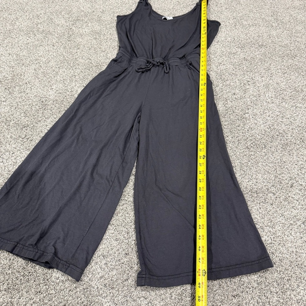 Michael Stars Grey Nicolette Wide Leg Sleeveless Jumpsuit Casual Lounge Women M - Picture 5 of 13